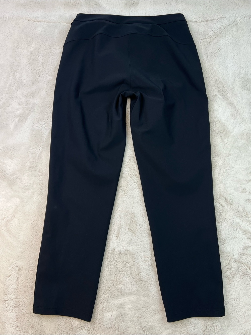 Lululemon On The Move Pant Black Size 8 Travel Friendly Zip Pockets Stretch EUC - Picture 11 of 15